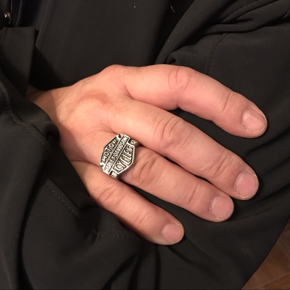 Harley-Davidson Cycles Stainless Steel Ring! 🏍 🇺🇸 - Picture 3 of 4